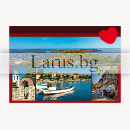 Пощенска картичка Созопол - Летни спомени