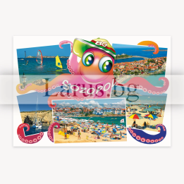 Пощенска картичка Созопол - Летен сувенир