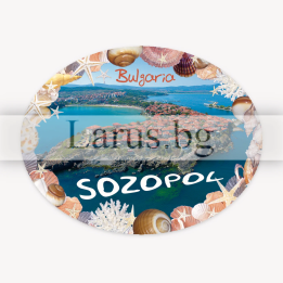 Магнитен сувенир Созопол - Българско Черноморие