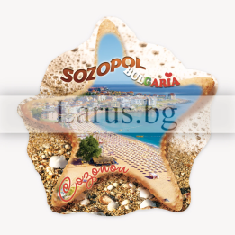 Магнитен сувенир Созопол - морска звезда | Сувенири от България