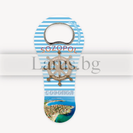 Магнитен сувенир отварачка Созопол