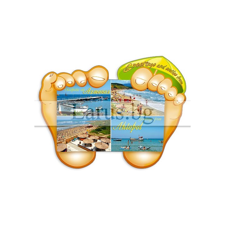 Пощенска картичка Ахтопол 1-AH-0011