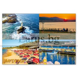 Пощенска картичка Ахтопол 1-AH-0025