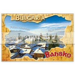 Магнитен сувенир Банско - Сувенири от България