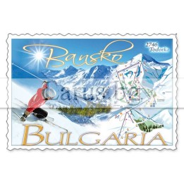 Магнитен сувенир Банско-Щанца 12-mhBN-0014