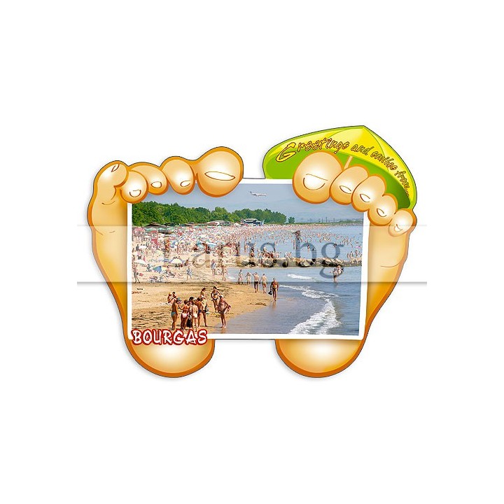 Пощенска картичка Бургас 1-BS-0050