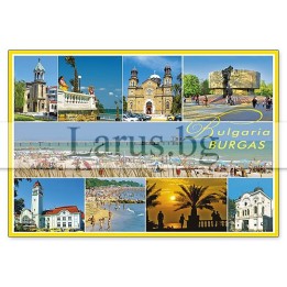 Пощенска картичка Бургас 1-BS-0076