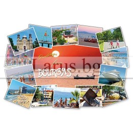 Пощенска картичка Бургас 1-BS-0070