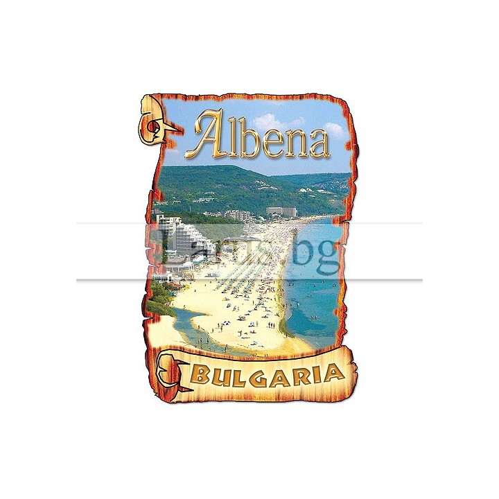 Магнитен сувенир Албена, България - 12-mdAL-0006