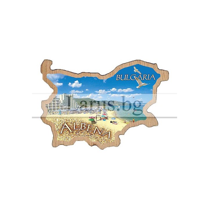 Магнитен сувенир Албена фотокарта 12-mdAL-0009