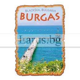 Магнитен сувенир Бургас - Морски мост