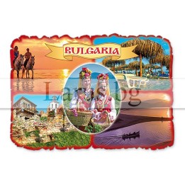 Магнитен сувенир България MDF 12-mdBG-0010