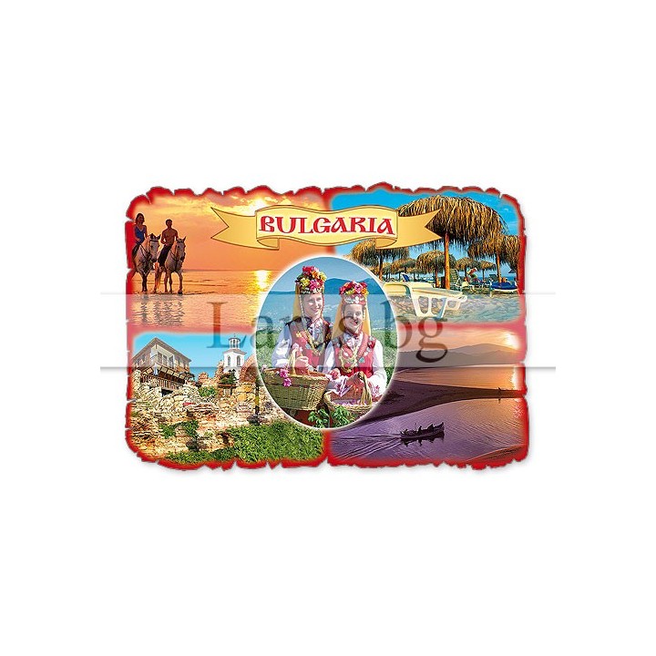 Магнитен сувенир България MDF 12-mdBG-0010
