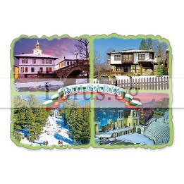 Магнитен сувенир България MDF 12-mdBG-0011