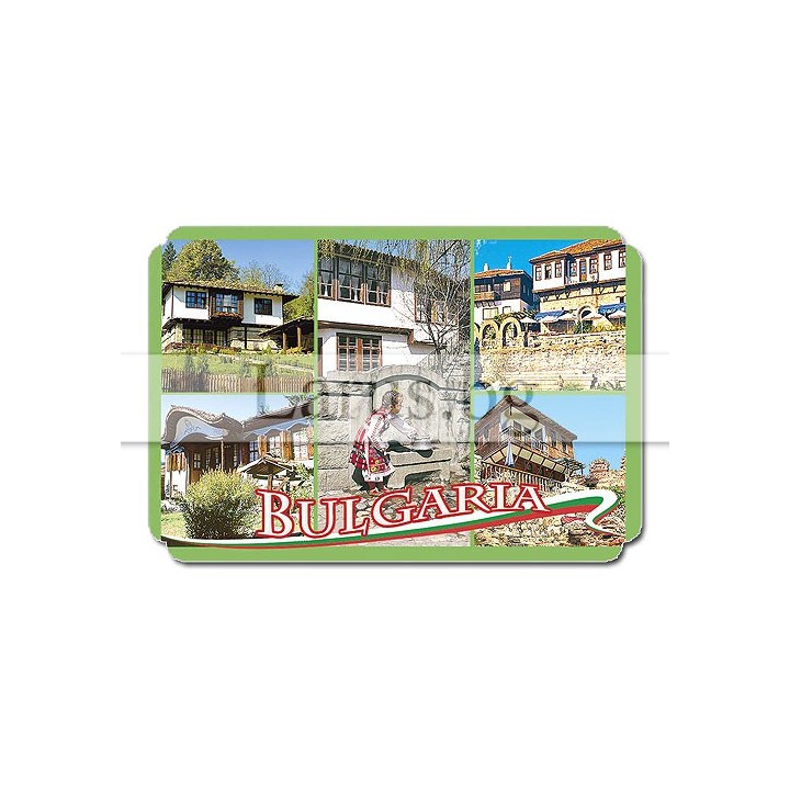Магнитен сувенир България MDF 12-mdBG-0014