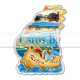 Магнитен сувенир Китен MDF 12-mdKI-0009