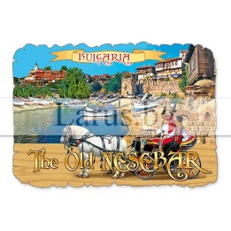 Магнитен сувенир Несебър MDF 12-mdNE-0013