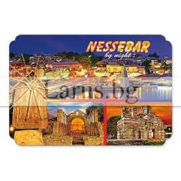 Магнитен сувенир Несебър MDF 12-mdNE-0018