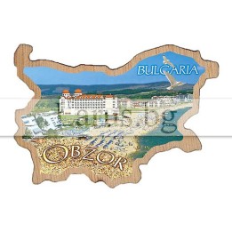 Магнитен сувенир Обзор фотокарта 12-mdOB-0013