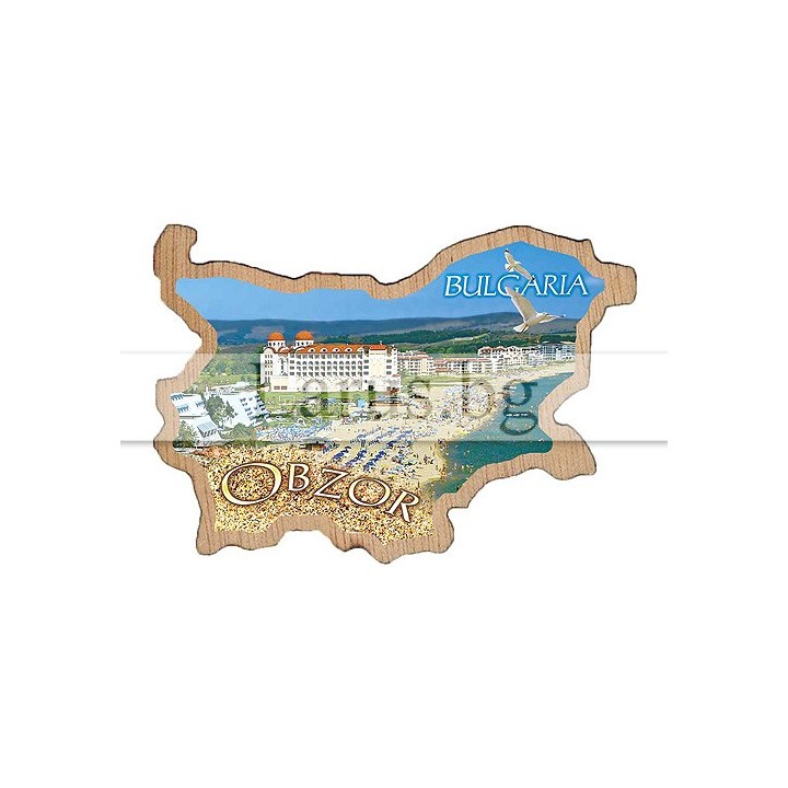 Магнитен сувенир Обзор фотокарта 12-mdOB-0013