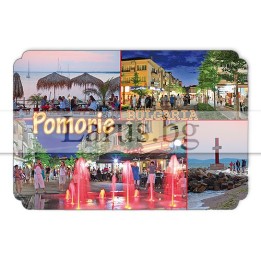 Магнитен сувенир Поморие - Сувенири от България