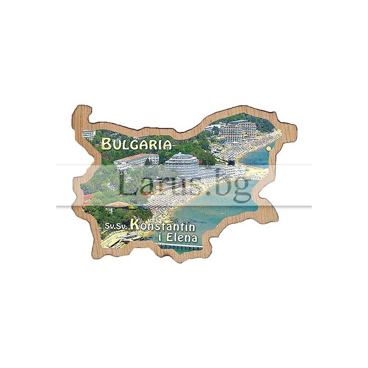 Магнитен сувенир Св. Св. Константин и Елена фотокарта 12-mdKE-0006