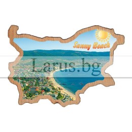 Магнитен сувенир Слънчев Бряг фотокарта 12-mdSB-0017