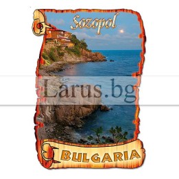Магнитен сувенир Созопол MDF 12-mdSZ-0009