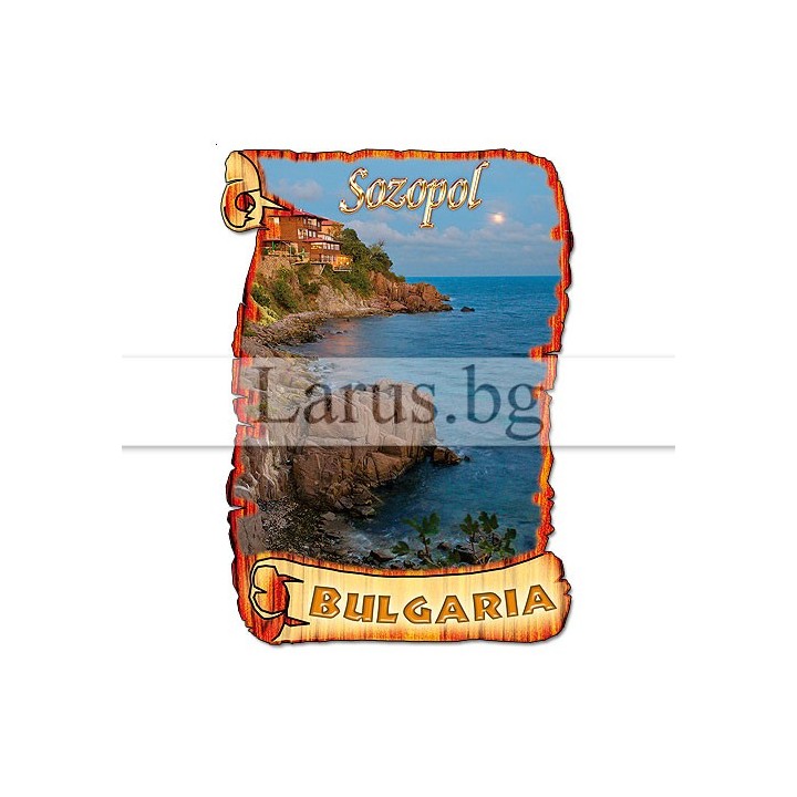 Магнитен сувенир Созопол, България - 12-mdSZ-0009