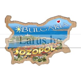 Магнитен сувенир Созопол фотокарта 12-mdSZ-0012