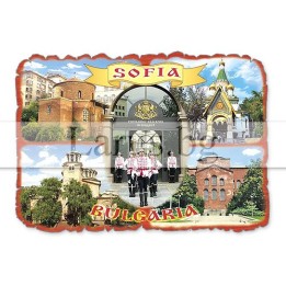 Магнитен сувенир София MDF 12-mdSO-0002