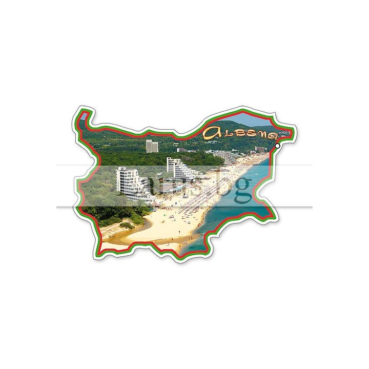 Магнитен сувенир Албена-Щанца 12-mhAL-0004