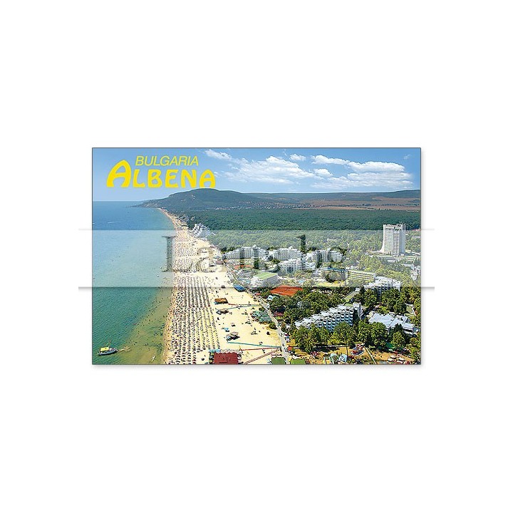 Магнитен сувенир Албена - „Плочка“ 12-mhAL-0013