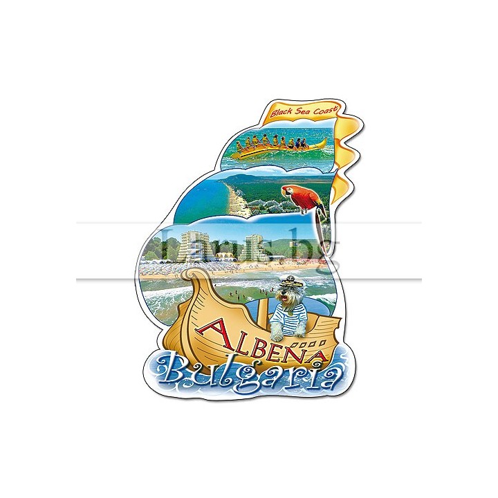 Магнитен сувенир Албена-Щанца 12-mhAL-0018