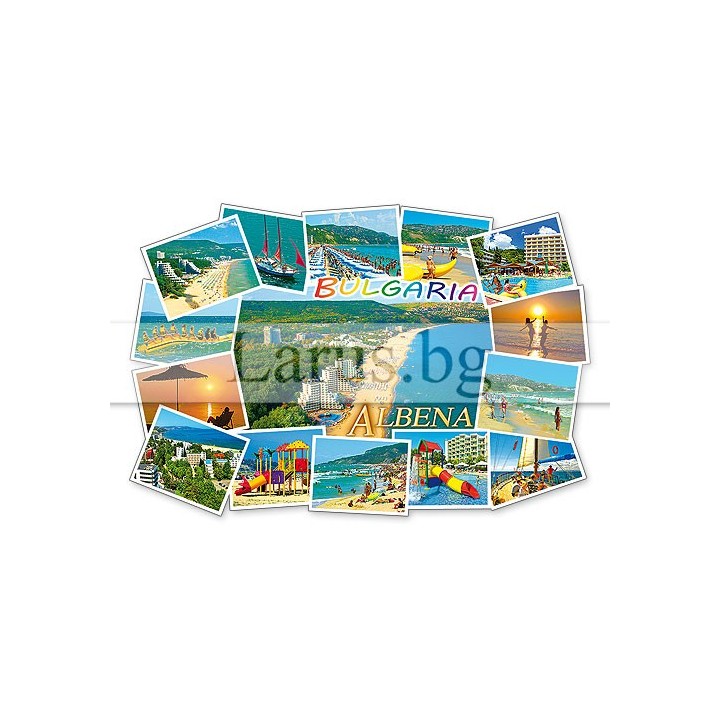 Магнитен сувенир Албена - Летен спомен от България