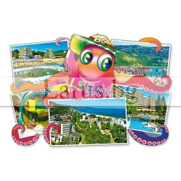 Магнитен сувенир Албена-Щанца 12-mhAL-0022