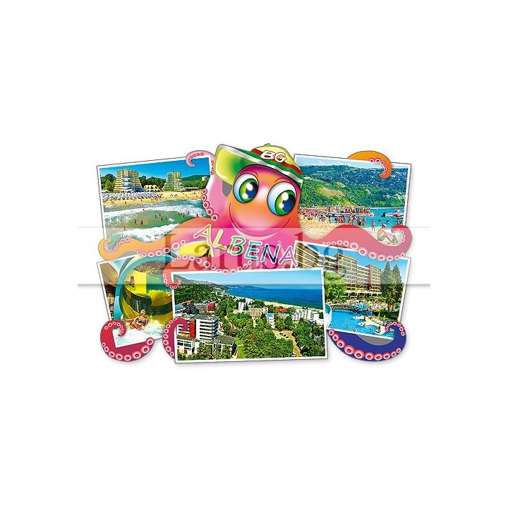 Магнитен сувенир Албена - 12-mhAL-0022