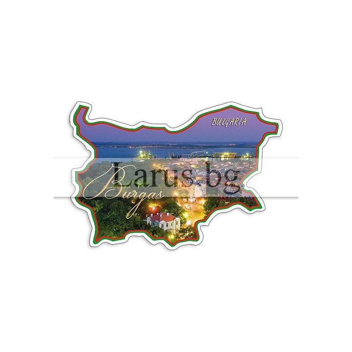 Магнитен сувенир Бургас-Щанца 12-mhBS-0006