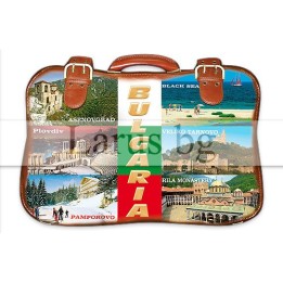 Магнитен сувенир България - Куфарче | Сувенири от България