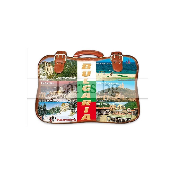 Магнитен сувенир България - Куфарче | Сувенири от България