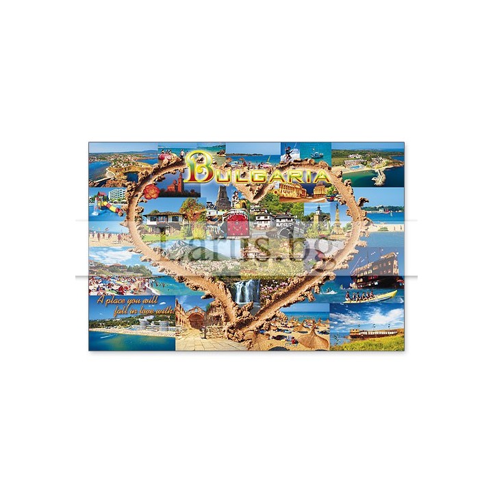 Магнитен сувенир България- „Плочка“ 12-mhBG-0039