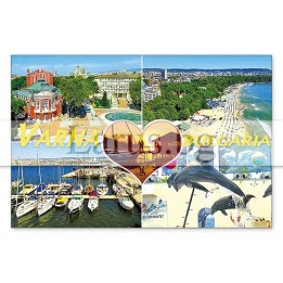 Магнитен сувенир Варна- „Плочка“ 12-mhVN-0008