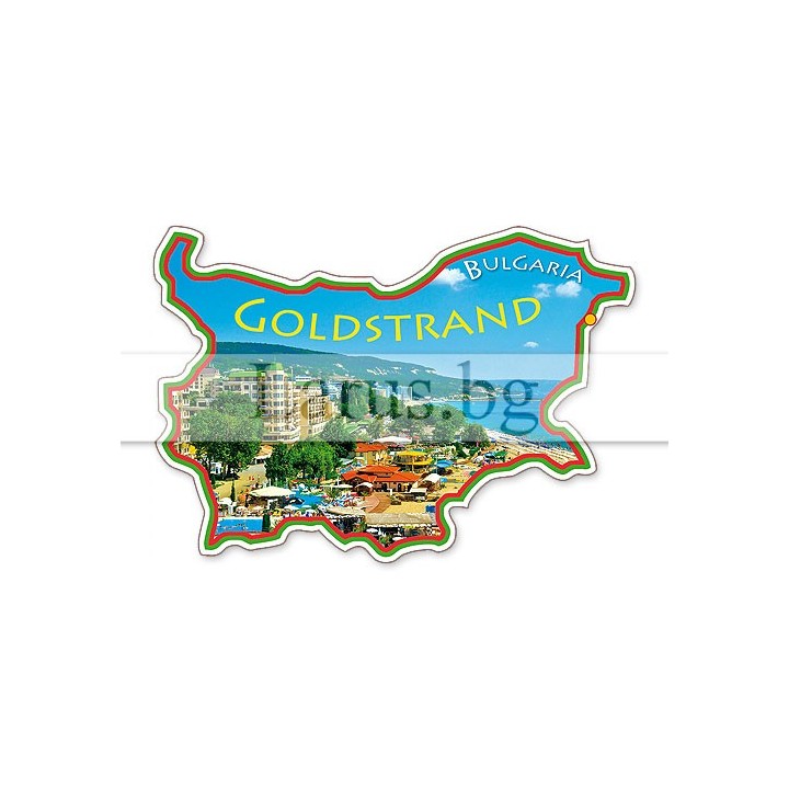 Магнитен сувенир Златни Пясъци-Щанца 12-mhGS-0009
