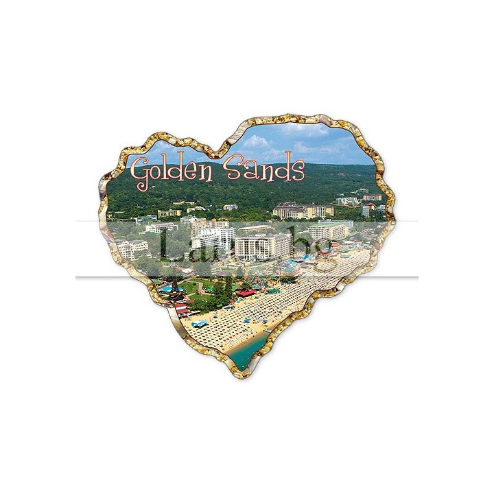 Магнитен сувенир Златни Пясъци-Щанца 12-mhGS-0013