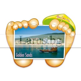 Магнитен сувенир Златни пясъци - Магнит за хладилник