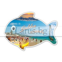 Магнитен сувенир Златни Пясъци-Щанца 12-mhGS-0015