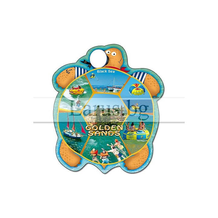 Магнитен сувенир Златни Пясъци-Щанца 12-mhGS-0017