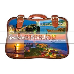 Магнитен сувенир Златни Пясъци-Щанца 12-mhGS-0018