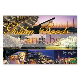 Магнитен сувенир Златни Пясъци- „Плочка“ 12-mhGS-0023