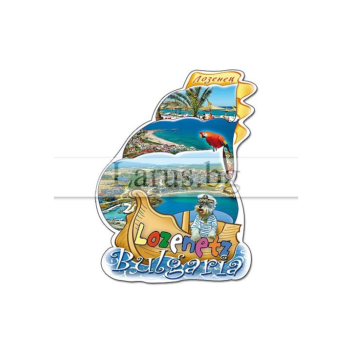 Магнитен сувенир Лозенец-Щанца 12-mhLO-0003